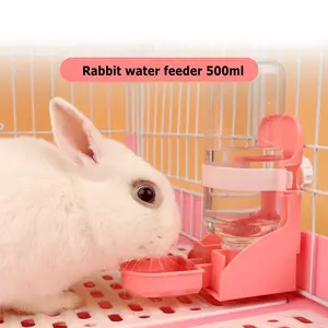 Rabbit Dutch Pig Pot 500ml Drinking Kettle Automatic Water Bottle Rabbit Drinking Feeders