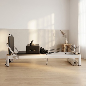 Máquina de <span class=keywords><strong>Pilates</strong></span> <span class=keywords><strong>Reformer</strong></span> de Aluminio Personalizada, <span class=keywords><strong>Cama</strong></span> <span class=keywords><strong>Reformer</strong></span> para Entrenamiento Comercial - Product Image 1