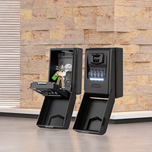 Boîte à clés numérique étanche en alliage d'aluminium durable Coffre-fort à clé externe de sécurité à 4 positions avec mur à <span class=keywords><strong>code</strong></span> robuste en acier - Product Image 2