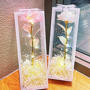 Nuevos Ramos de Flores Artificiales de Rosa Galaxia con Caja de <span class=keywords><strong>Regalo</strong></span>, Regalos de San Valentín para Ella, Mamá, Esposa, Novia, Día de San Valentín 2026 - Product Image 3