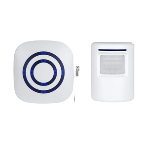 Timbre Inalámbrico para Puerta con 38 Tonos, Sistema de Seguridad para el Hogar, Detector de Movimiento, Alarma Antirrobo, Sensor PIR, Detección de 3-7 m, Red USB - Product Image 1