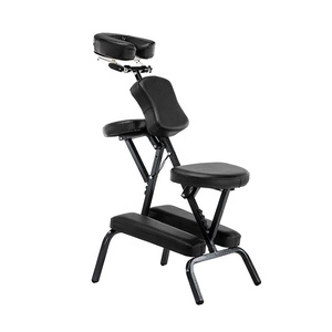 เก้าอี้นวดพกพาคุณภาพดี เตียงนวด เฟอร์นิเจอร์ร้านเสริมสวย พับได้ น้ำหนักเบา มีหลายสีให้เลือก - Product Image 1