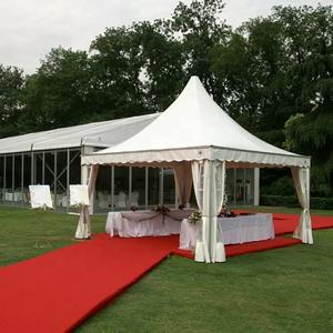 Al Aire Libre 3x3 <span class=keywords><strong>4x4</strong></span> 5x5 jardín Pagoda Gazebo <span class=keywords><strong>toldo</strong></span> boda fiesta deportes tienda dosel impermeable PVC evento aluminio tienda fabricante - Product Image 5