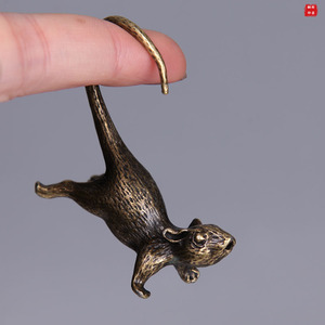 Miniatura de cobre con aroma a té, juguete artesanal inspirado en el Zen, se puede mantener como mascota, mesa de té creativa y exquisita - Product Image 5