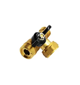 good price brass boiler water control tube connect gas ball valve