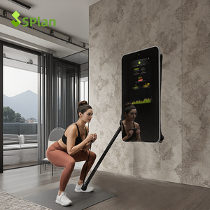 Splan Gương thông minh tập thể dục tại nhà tập thể dục đa chức năng máy tập thể dục thiết bị tập thể dục gấp - Product Image 1