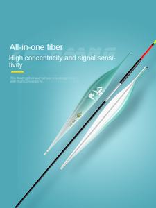 ELEHUA YJPJ407 Big Fish Float Super Llamativo Nano Arenque Plata Bighead Carp High Sensitive Cut Tail Pesca de lanzamiento lejano - Product Image 4