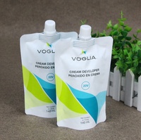 Pochette pour shampoing en Aluminium avec bec verseur, personnalisé, 30% PCR, 150ml