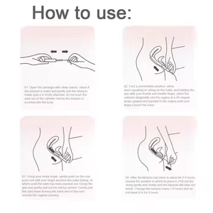 <span class=keywords><strong>Tamponi</strong></span> Assorbenti Usa e Getta con Applicatore per Donne, Super Morbidi in Cotone Naturale, Marca Meite, <span class=keywords><strong>Prezzo</strong></span> all'Ingrosso - Product Image 2