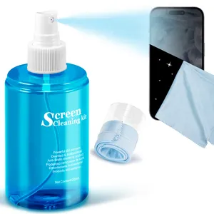 Venda quente kit de limpeza de teclado spray para tela LCD de 200ml limpador de lentes para computador