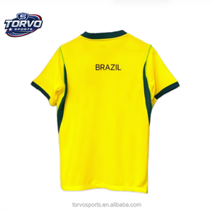 2026 New Brazil Away International Match Sportswear, <b>Comfortable</b>, High-quality Polyester, Thailand National Team Football Jersey - Product Image 1