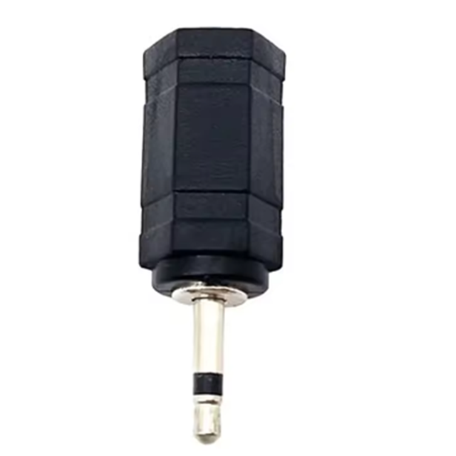 2.5mm Audio Headphone Adapter, Single Channel to 3.5mm Mono/dual Channel Female Port, Male/female Direct Connector