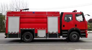 Camión de Bomberos FAW 4x2 con Tanque de Agua de 12000L, Marca CLW, Nuevo, Diésel, Volante a la Izquierda/Derecha Opcional, Euro 2/3/5/6, Camión de Rescate contra Incendios - Product Image 2