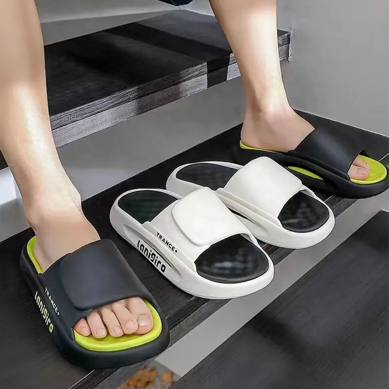 Fashion Summer Beach Sport Slipper Unisex Soft EVA Insole Anti Slippery Sandals Light Weight OEM For Men Slides Slippers