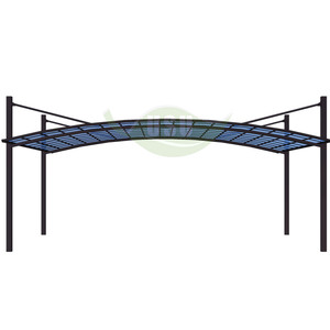 Voile d'ombrage pour voiture, accessoire pour <span class=keywords><strong>garage</strong></span> en polycarbonate, chittageong, en aluminium - Product Image 2