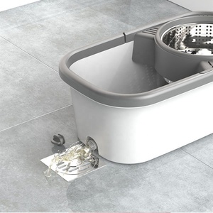 Sử Dụng Nhà Ướt Khô Tự Làm Sạch Xô Đặt Quay Lau Sàn Làm Sạch Lau Với Thấm Sợi Pad - Product Image 5