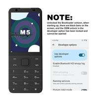 TIQ Mini M5 Versi AS, Bootloader Tidak Terkunci, Smartphone Android 13 4G, Dual SIM, Silakan Bertanya Sebelum Melakukan Pemesanan