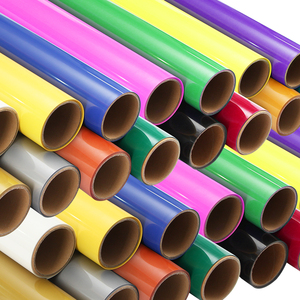 Rouleaux de vinyle de presse thermique de PU de PVC de Polyflex, vinyle de transfert de chaleur de Film de HTV pour le Tshirt - Product Image 2