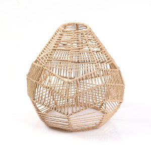Bestseller Handmade Natural Woven Pendel leuchte Beleuchtung Küche Home Hotel Bar Restaurant Dekoration <span class=keywords><strong>Rattan</strong></span> Lampen schirm - Product Image 6