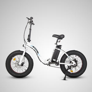 Tourwheel 700W 48V 14Ah 7 vitesses 20 pouces support pliant graisse saleté vélo hybride électrique ville Streetbikes - Product Image 3