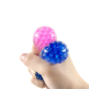 <b>Squishy</b> Ball Rubber Water Bead Gel Sensory Stress Ball Fidget Toy Stress Relief <b>Squishy</b> Ball for Kids and Adults for Girls - Product Image 5