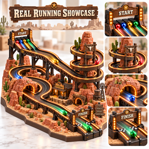 Jeu d'arcade professionnel personnalisé de type flipper en métal à LED avec équipement de course étanche et piste de course scénique en marbre - Product Image 2