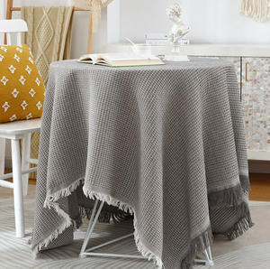 OWENIE – <span class=keywords><strong>nappe</strong></span> <span class=keywords><strong>jacquard</strong></span> en dentelle blanche, nordique <span class=keywords><strong>français</strong></span> ins, <span class=keywords><strong>nappe</strong></span> de table basse rectangulaire, vente en gros - Product Image 5