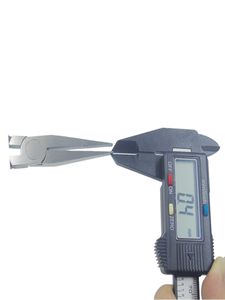 Tang Penjepit Pipih Tipis Baja Karbon Metrik 5 inci 6 inci, Alat DIY OEM untuk Perbaikan, Hijau, Aman ESD, Garansi 1 Tahun Gratis - Product Image 4