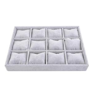 Vassoio Espositore Porta Gioielli in Velluto di Alta Qualità per Anelli, Bracciali, Collane, Orologi, Ciondoli, Orecchini a Perno e Catenine - Product Image 5