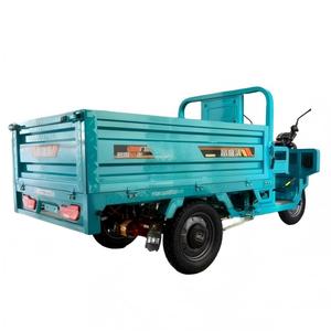 รถสามล้อไฟฟ้าแบบ<span class=keywords><strong>เปิด</strong></span>3<span class=keywords><strong>ล้อ</strong></span>48V/60V 800W รับน้ำหนักได้500กก. สำหรับการขนส่งในชนบทและฟาร์ม - Product Image 4