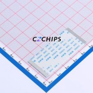 FC-0.5B-45P-50mm FFC Cable (Flexible Flat Cable) P=0.5mm Connector 45P 0.5mm 0.3mm Non-Inverting - Product Image 1