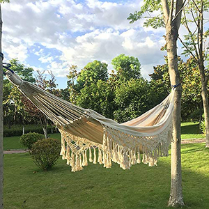 <span class=keywords><strong>Hamac</strong></span> de camping Design unique <span class=keywords><strong>Beige</strong></span> léger Portable toile extérieur arbre suspendu Camping <span class=keywords><strong>hamac</strong></span> avec sac de voyage - Product Image 6