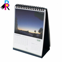 Calendriers de bureau personnalisés 2026 en gros : Nouveaux designs créatifs avec cadre photo intégré et impression de planificateur