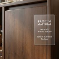 Meistverkaufter Beistellschrank mit Offenen Ablagefächern, Großes Fassungsvermögen Umweltfreundliches Design für Esszimmer & Wohnzimmer
