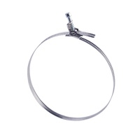 Pince de tube à dégagement rapide Collier de serrage de conduit de ventilation Collier de serrage à verrouillage rapide pour conduits flexibles