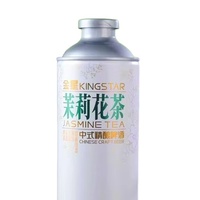 KingStar Jasmine Chinesisches Craft-Bier Lagerbier mit Kräutern und Gewürzen 1L Flaschen 4,1% ABV Pasteurisiert Direktverkauf ab Werk Weltweiter Verkauf für Supermärkte