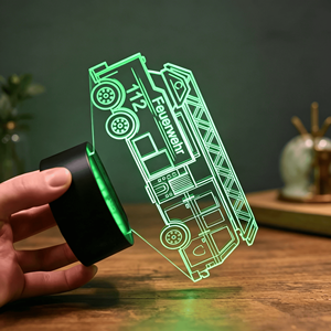 Luz Nocturna LED para Decoración de Dormitorio, Regalo Perfecto para Novio, con Forma de Camión Excavador - Product Image 6