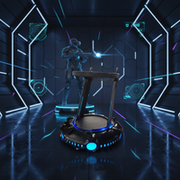 Machine de jeu VR d'intérieur fournie par l'usine, lunettes de réalité virtuelle 9D pour cinéma, idéales pour les parcs d'aventure