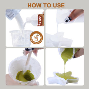 TIMESRUI Poudre de gypse Alpha à faible expansion, plâtre non toxique, poudre de résine écologique Aqua pour le moulage DIY de Jesmonite et d'objets d'art - Product Image 5