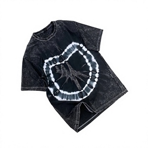 เสื้อยืดคอตตอนแท้ 100% สำหรับผู้ชาย น้ำหนัก 230 กรัม ผ้าถักเนื้อหนา คอกลม สีพื้น สไตล์ลำลอง สตรีทแวร์ รับผลิตแบบ OEM ODM - Product Image 5
