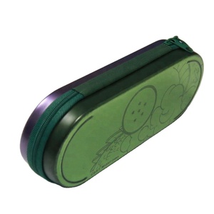 Bút Chì Sunglasses Và Eyeglass <span class=keywords><strong>Tin</strong></span> Trường Hợp Hộp Thiếc Với Zip - Product Image 4