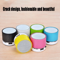 Mini haut-parleur sans fil avec LED, carte TF, USB, caisson de basses portable, colonne de son MP3 pour PC, téléphone portable