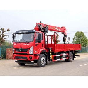 Camion porte-grue télescopique Shacman 4x2 8T transfrontalier avec échelle d'accès - Product Image 3