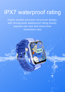 นาฬิกาสมาร์ทวอทช์เด็ก GT10 4G ระบบ Android 8.1 พร้อม <span class=keywords><strong>GPS</strong></span> WiFi โทรวิดีโอคอล SOS กันน้ำ IP67 สำหรับเด็กชายและเด็กหญิง - Product Image 5