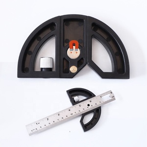 Gradentrekker Hoekzoeker Gereedschap Met 0-180 Graden Hoekmeetinstrument Voor Huisverbetering Timmerwerk - Product Image 6