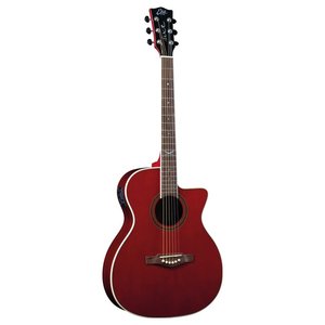 Guitare acoustique 4/4 NXT A100Ce rouge transparent 06217324 - Product Image 1