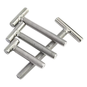 Vis à tête en T soudées en acier inoxydable 304 et acier au carbone, goujons cylindriques à tête cruciforme pour soudage de cadres et fixation de fentes - Product Image 3