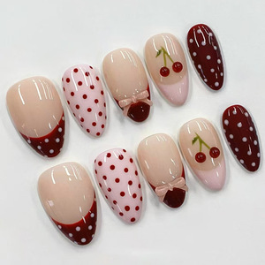 <span class=keywords><strong>Uñas</strong></span> Postizas <span class=keywords><strong>de</strong></span> Estilo Chino, Diseño <span class=keywords><strong>de</strong></span> Porcelana <span class=keywords><strong>Azul</strong></span> y Blanca con Rayas, Pintadas a Mano, con Diseño 3D <span class=keywords><strong>de</strong></span> Pomelo, Arte <span class=keywords><strong>de</strong></span> <span class=keywords><strong>Uñas</strong></span> <span class=keywords><strong>de</strong></span> Alta Gama - Product Image 6