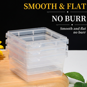 Boîte à Tiramisu à Mille Feuilles de 10 cm, en PP de Qualité Alimentaire, Résistante aux Hautes Températures, Boîte Carrée pour Gâteau, Adaptée au Micro-ondes et au Réfrigérateur - Product Image 3