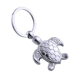 Promotion Personalized <b>Custom</b> Logo Vintage Fashion Sea Turtle 3D Metal Key Ring Funny Keychain Souvenirs Purse Charms - Product Image 1